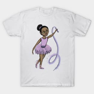 Ballerina purple dress T-Shirt